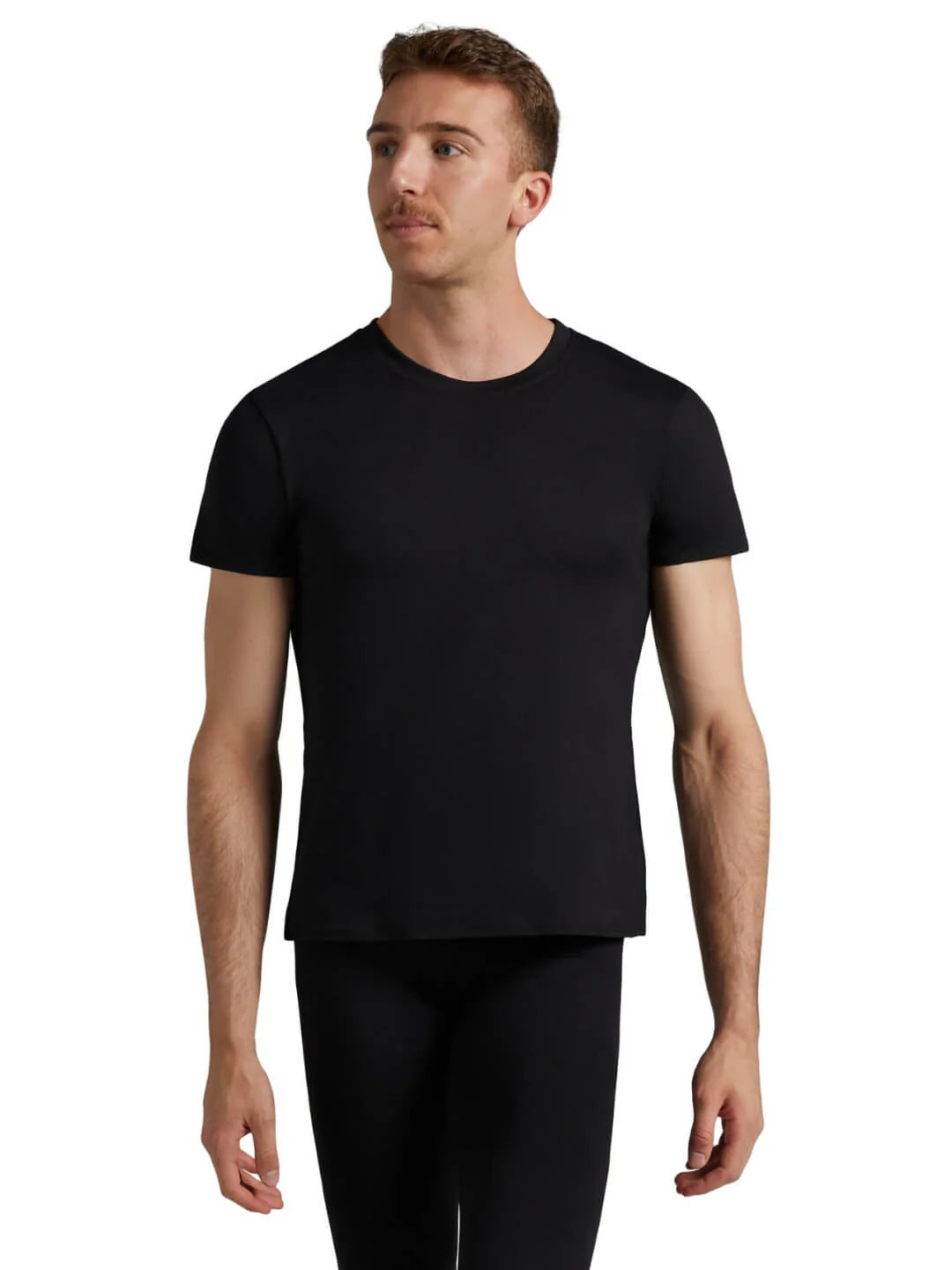 Capezio Adult Unisex Microfiber Crew Neck Short Sleeve Top