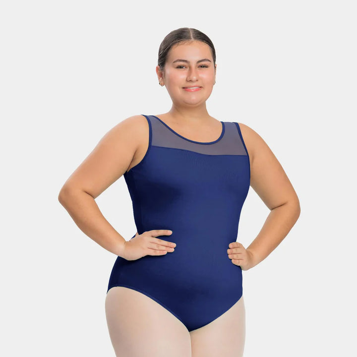 Só Dança Adult Curvy GEMINA Keyhole Back Leotard - Dance Gear Etc.