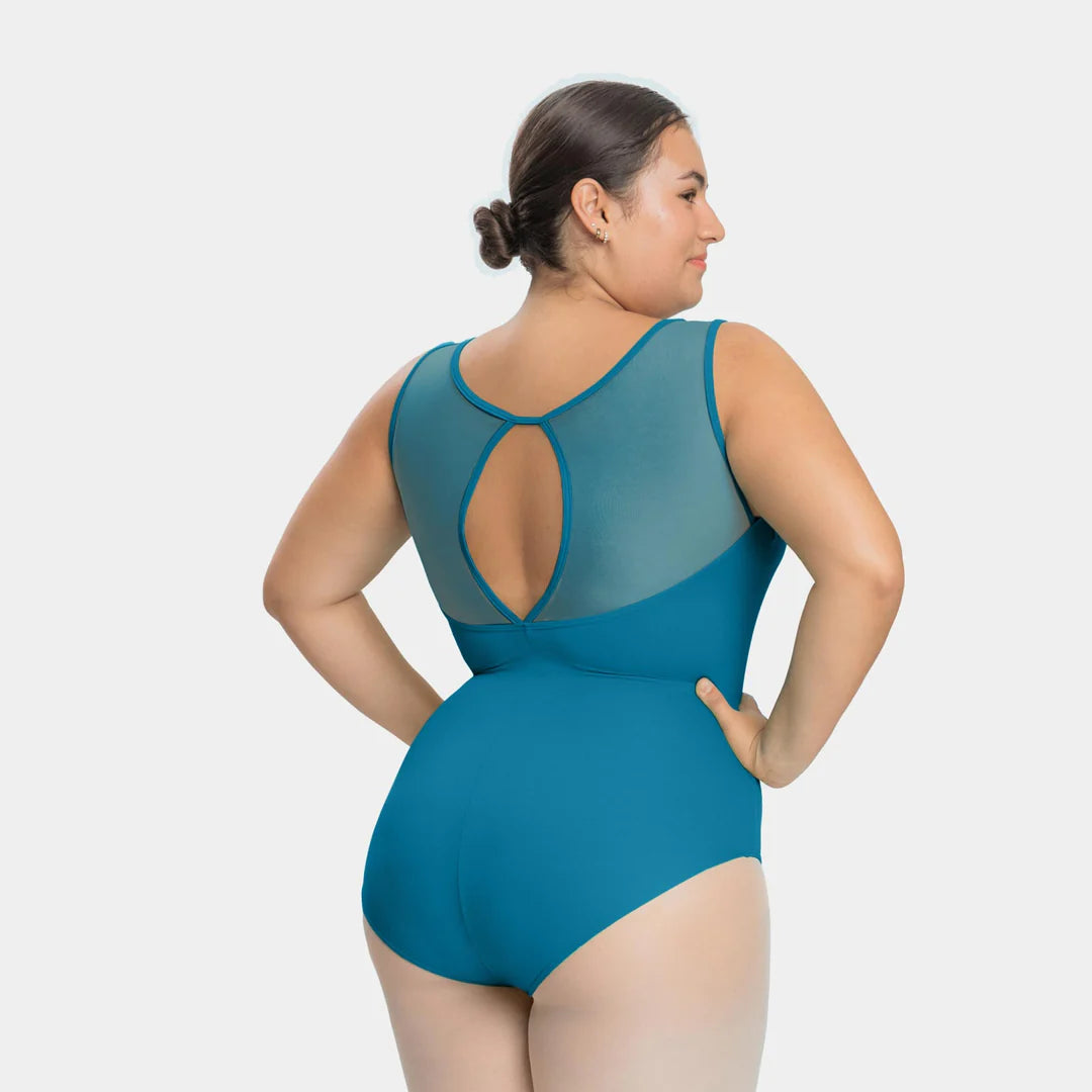 Só Dança Adult Curvy GEMINA Keyhole Back Leotard