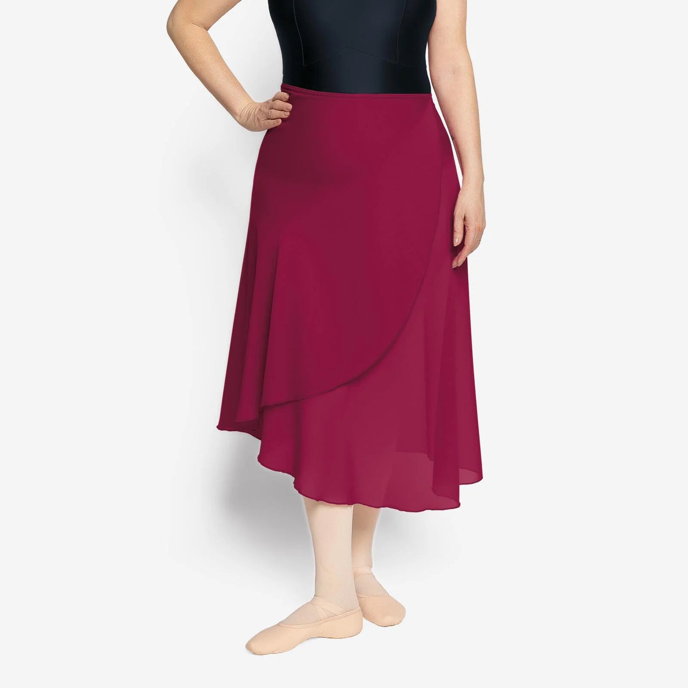So Danca Adult CORDELIA Curvy wrap Skirt