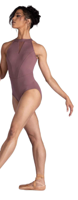 DanzNMotion Adult Halter Seamed Leotard