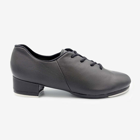 Só Dança Adult Leather Tap Shoe with Notched Heel for Achilles
