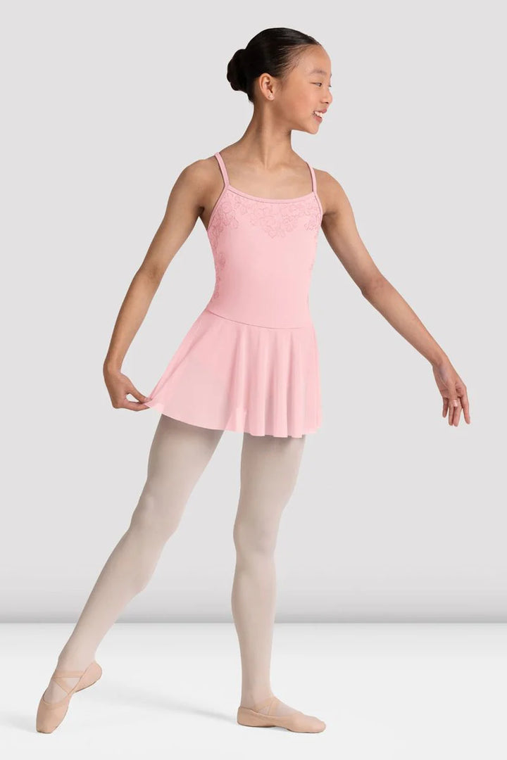 Bloch Emboss Skirted Camisole Leotard