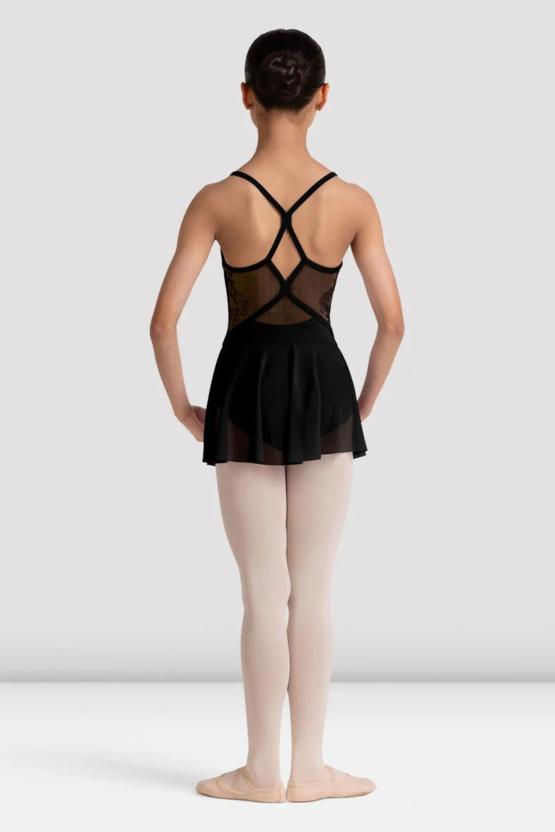 Bloch Emboss Skirted Camisole Leotard