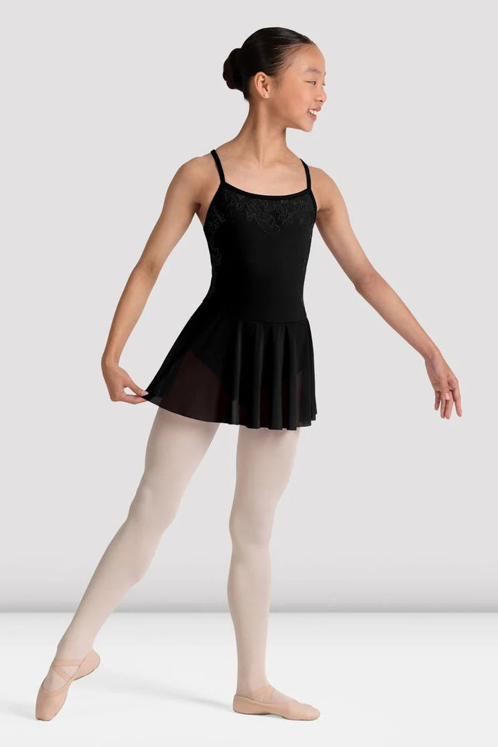 Bloch Emboss Skirted Camisole Leotard