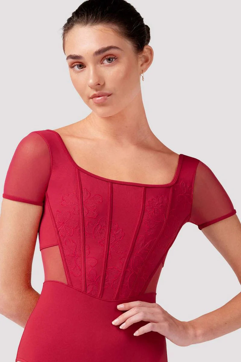 Bloch Ladies Cap Sleeve Leotard