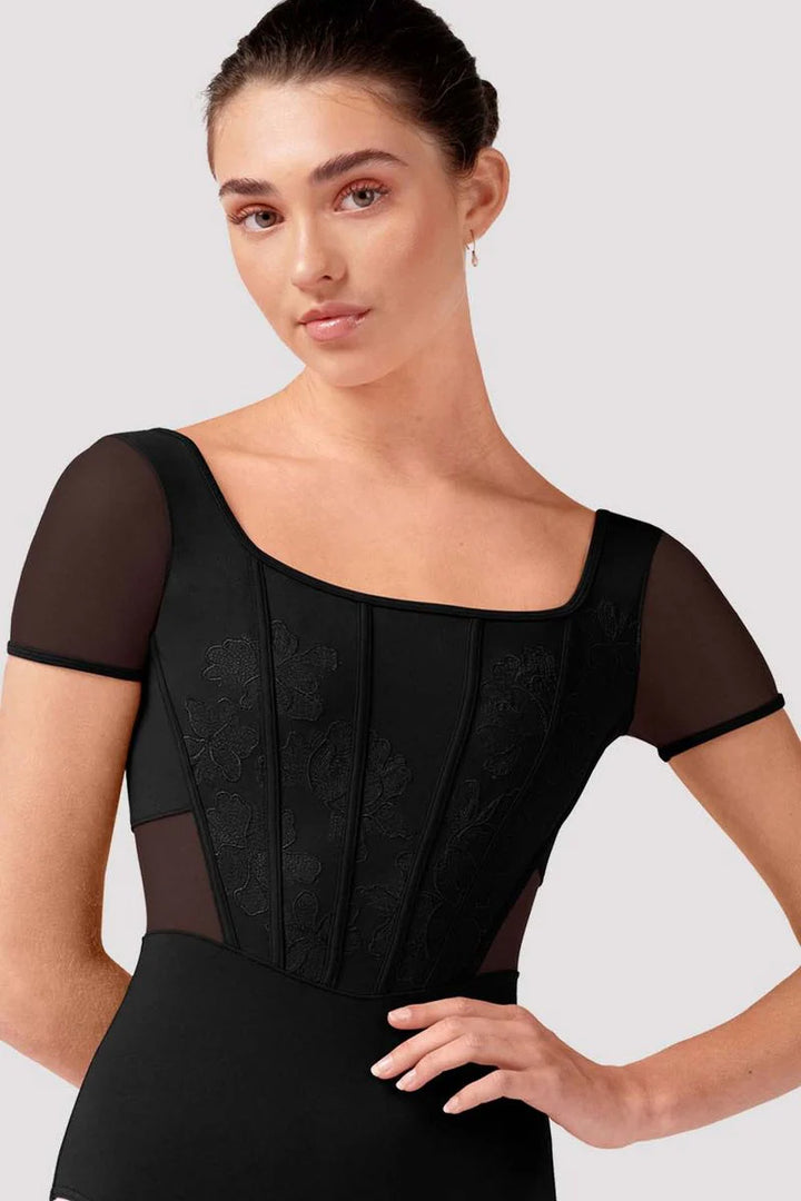 Bloch Ladies Cap Sleeve Leotard