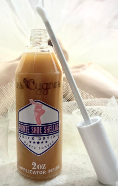 Les Cygnes Pointe Shoe Shellac - Dance Gear Etc.
