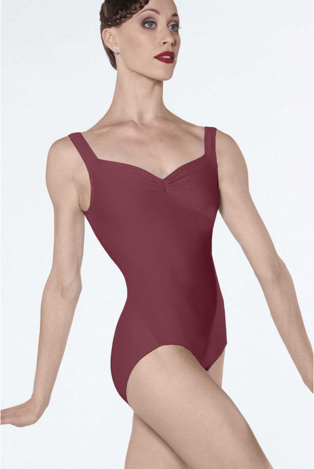 Wear Moi Adult Faustine Wide Strap Cami leotard