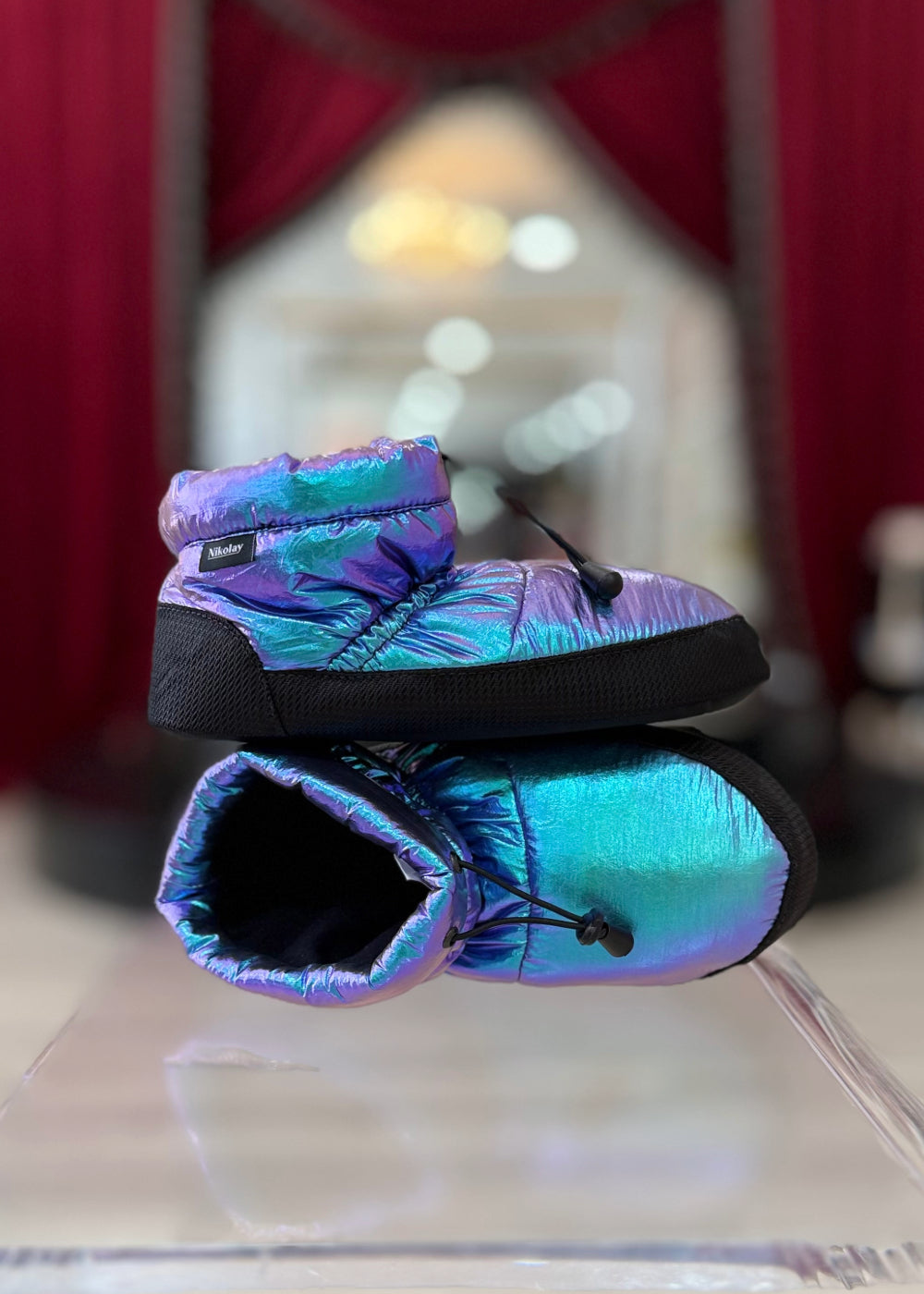 Nikolay Low Cut Split-Sole Booties