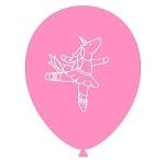 Miss Unicorn Ballerina Balloons 3 pc Set