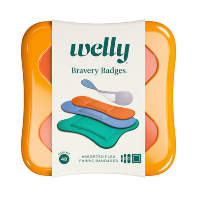 Welly Assorted Solid Variety Flex Fabric Bandages 48 ct