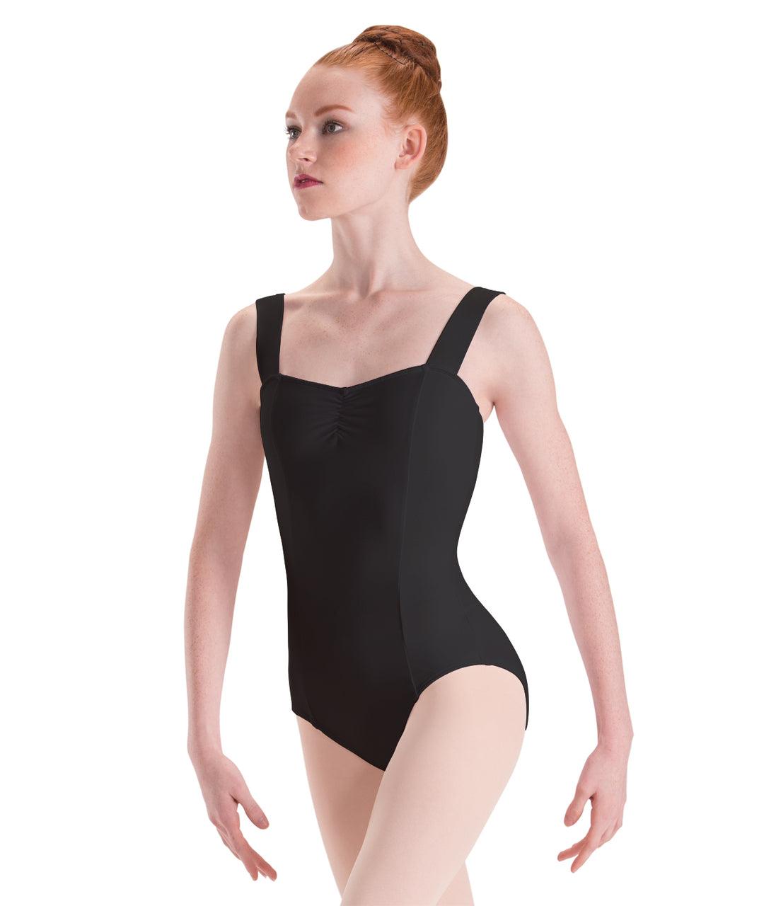 Motionwear Child Pinch Front Wide Strap Princess Leotard