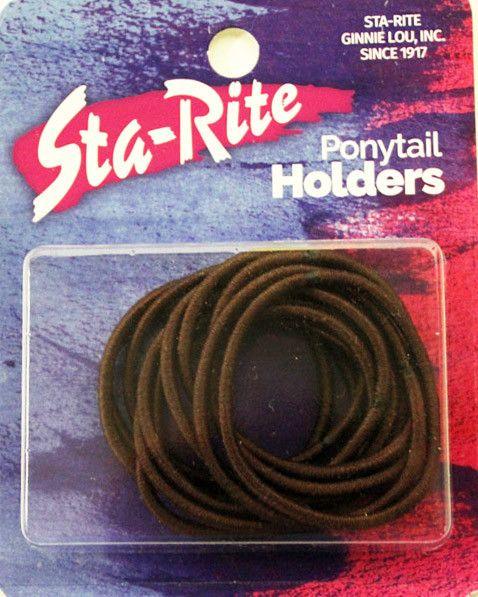 Metal Free Ponytail Holders BRN - Dance Gear Etc.