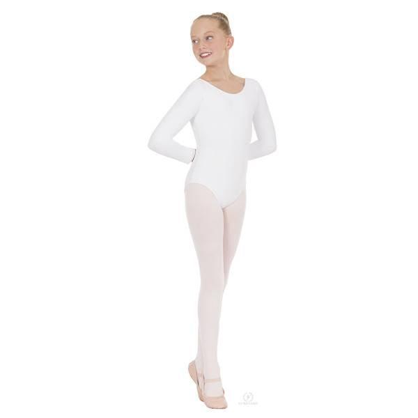 Eurotard Child Microfiber Long Sleeve Leotard - Dance Gear Etc.