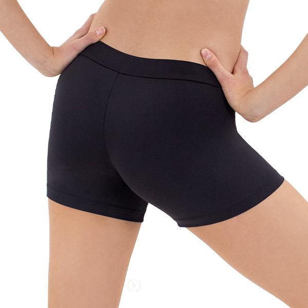 Eurotard Adult Microfiber V Waist Athletic Shorts - Dance Gear Etc.