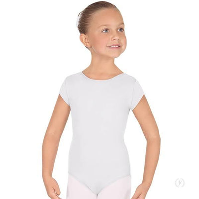Eurotard Child Microfiber Short Sleeve Leotard - Dance Gear Etc.