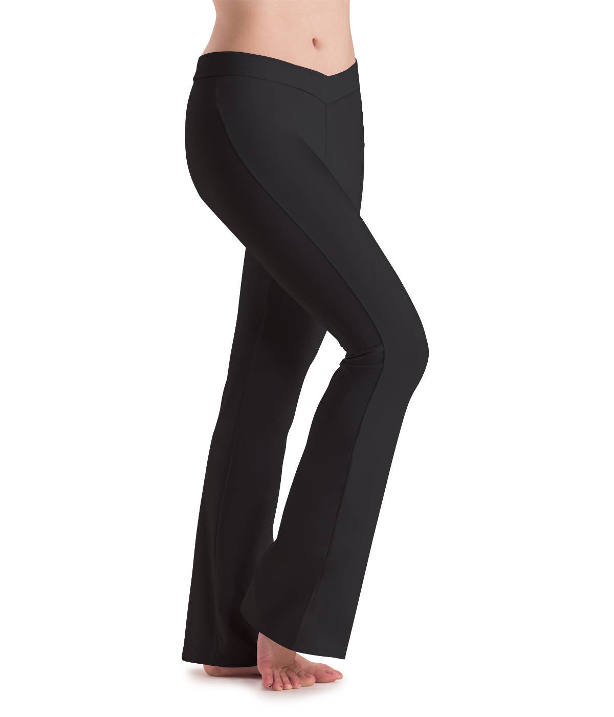 Motionwear Adult Black Dri-Line V-Waist Pants