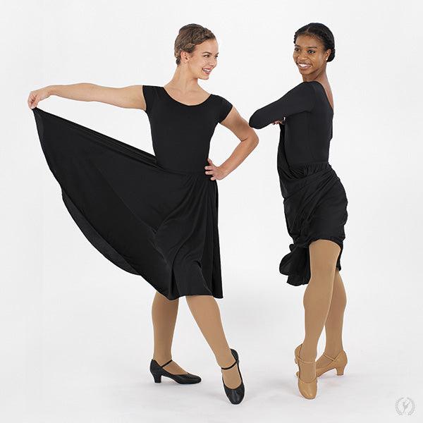 Eurotard Pivot Leather Character Heel 1.5" - Dance Gear Etc.