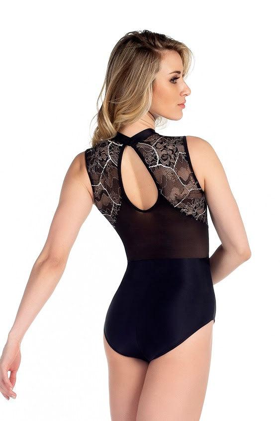 So Danca Adult Margot High Neck Leotard