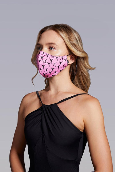 Bloch Print Face Mask w/Lanyard