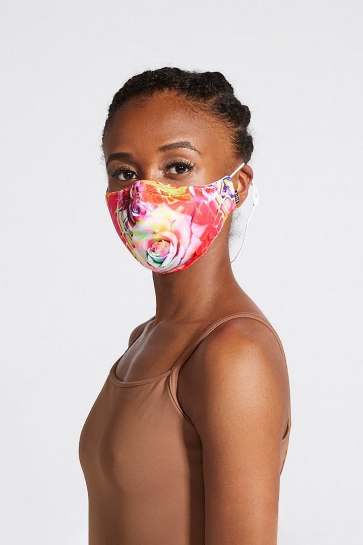 Bloch Print Face Mask w/Lanyard