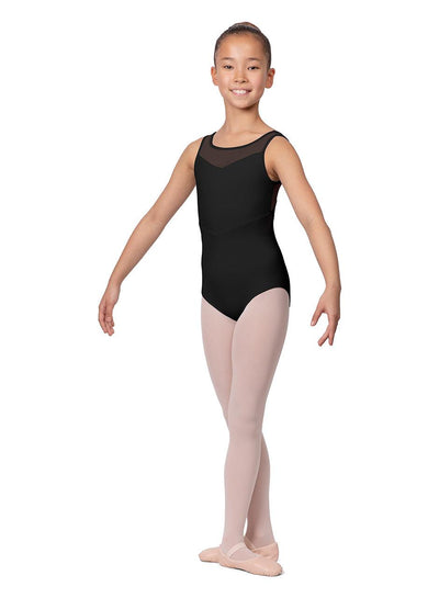 Bloch Girls Garcia Mesh Bodice Leotard - Dance Gear Etc.