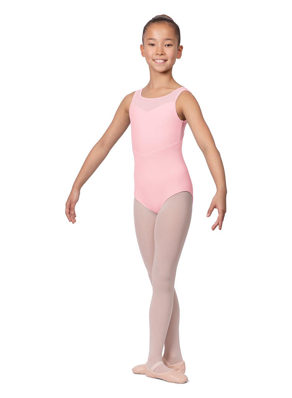 Bloch Girls Garcia Mesh Bodice Leotard - Dance Gear Etc.