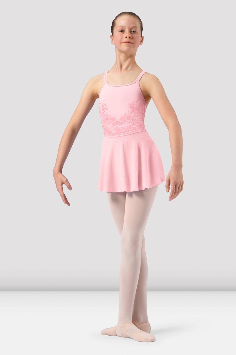 Bloch Girls Penelope Scoop Neck Skirted Leotard