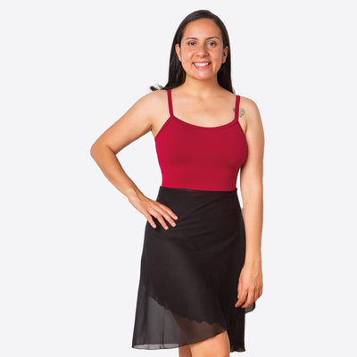 So Danca Adult+ CORDELIA CURVY wrap SKIRT - Dance Gear Etc.