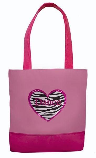 Sassi Zebra Heart Tote