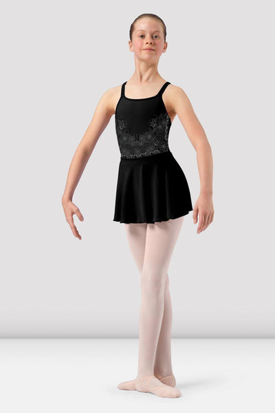 Bloch Girls Penelope Scoop Neck Skirted Leotard