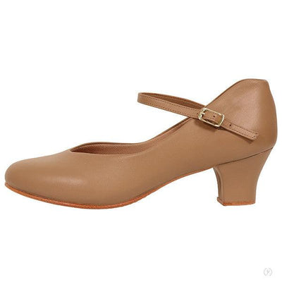 Eurotard Pivot Leather Character Heel 1.5" - Dance Gear Etc.