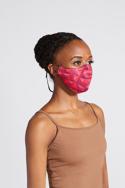 Bloch Print Face Mask w/Lanyard