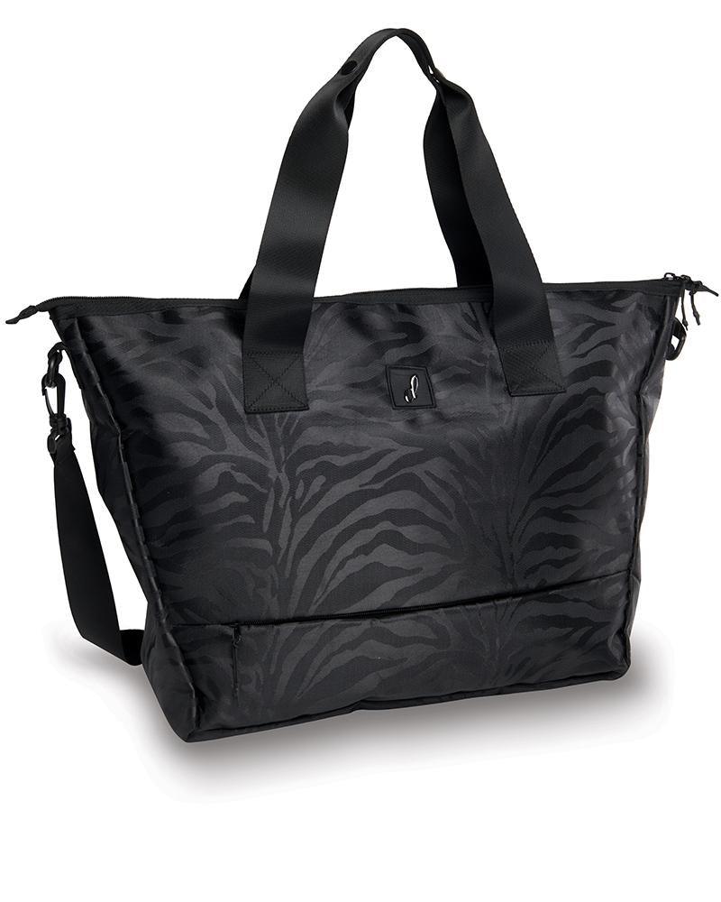 DansBagz Jacquard Zebra Tote