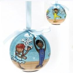 Dasha Blinking Ballet Ornament - Dance Gear Etc.