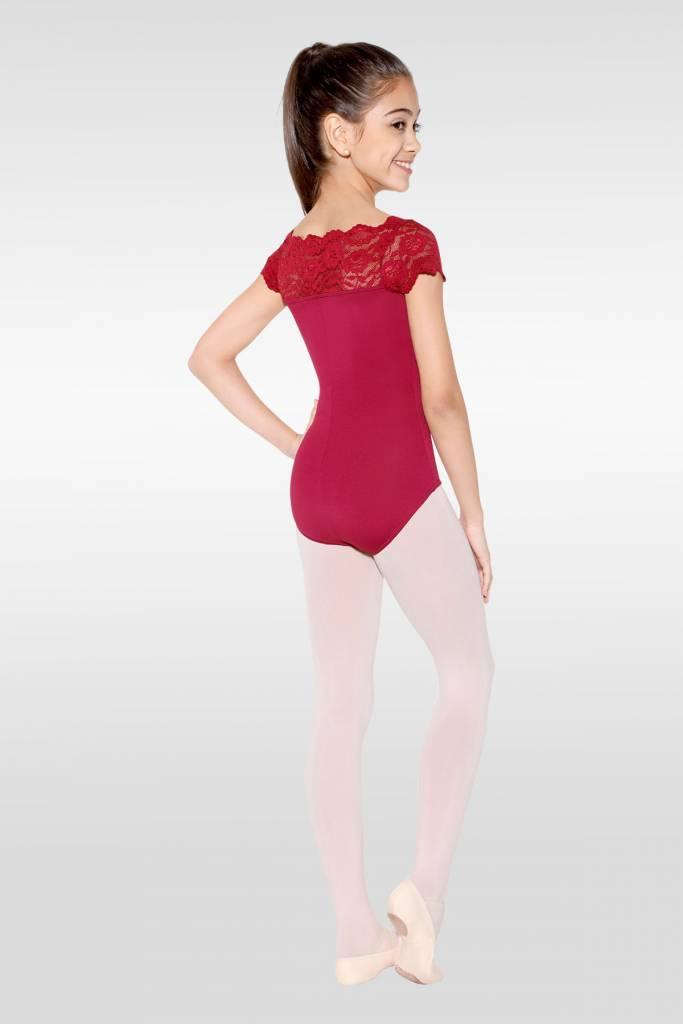 Só Dança Adult Matilda Cap Sleeve with Lace