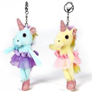 Dasha Unicorn Bag Tag Keychain
