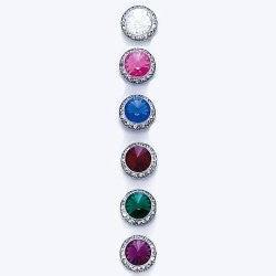 Dasha Crystal Preciosa Earrings (12/17mm)