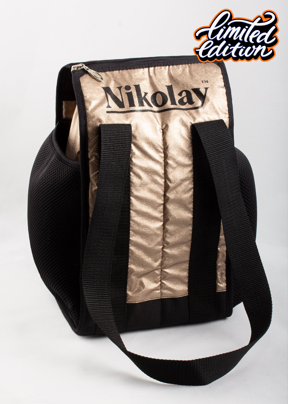 Nikolay 4 Slot Pointe Shoe Bag w/ 1 Zip Pocket