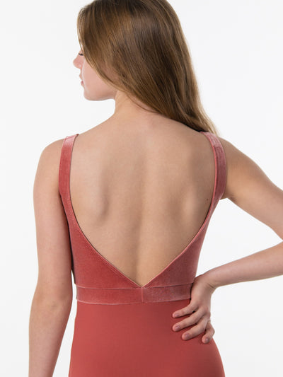 Suffolk Adult Autumn Glow Tank with Low Scoop Back Leotard