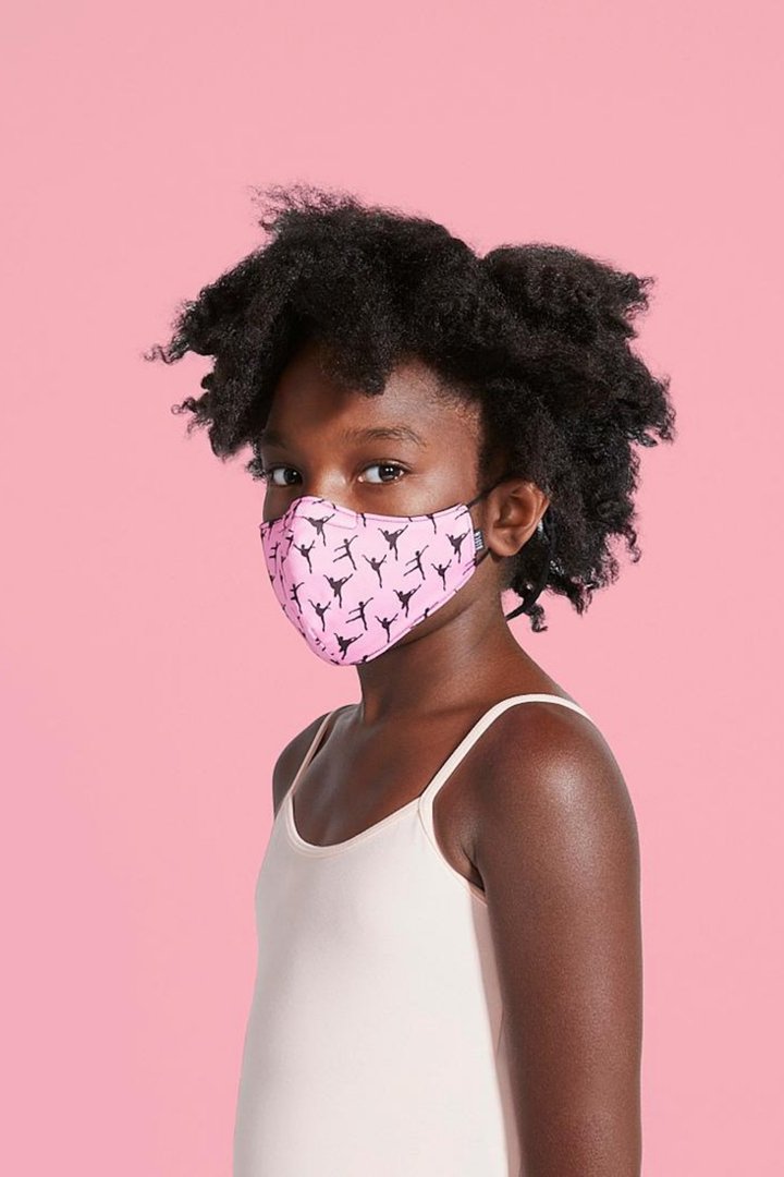 Bloch Print Face Mask w/Lanyard