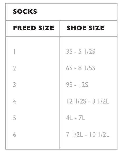 Freed Stretch Nylon Socks (RAD) - Dance Gear Etc.