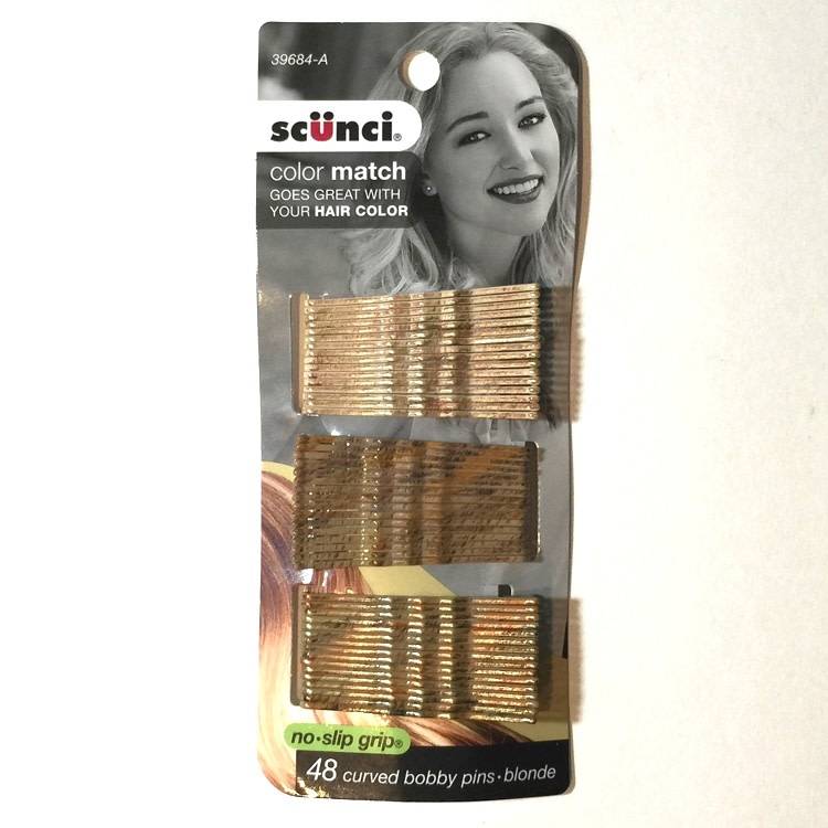 Conair 48pc Blonde Bobbi Pins 2"