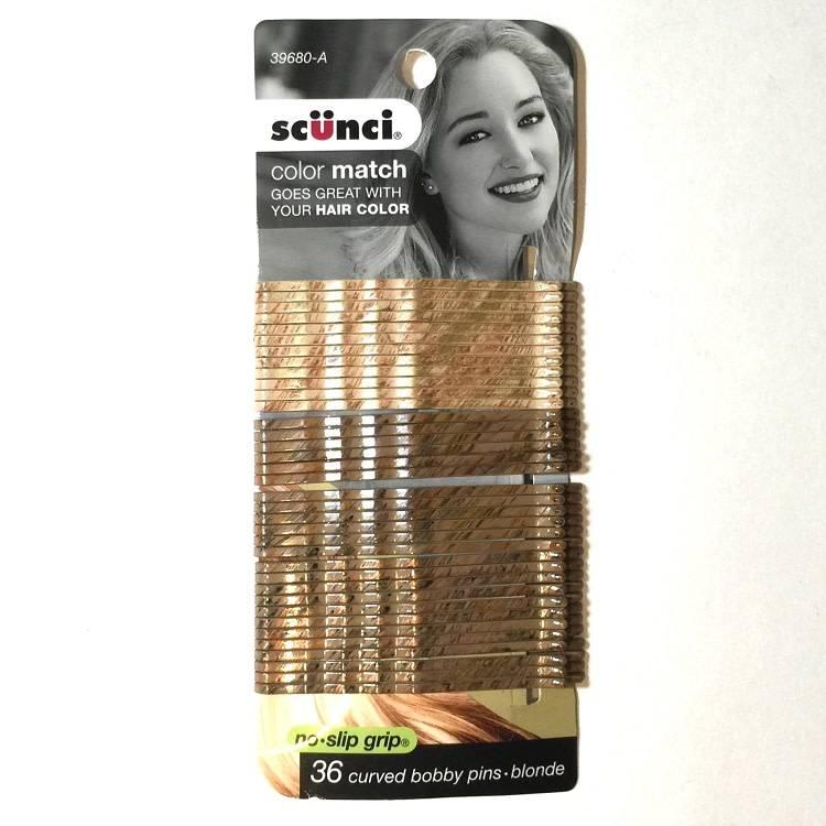 Scunci Color Match Bobbi Pins 3"